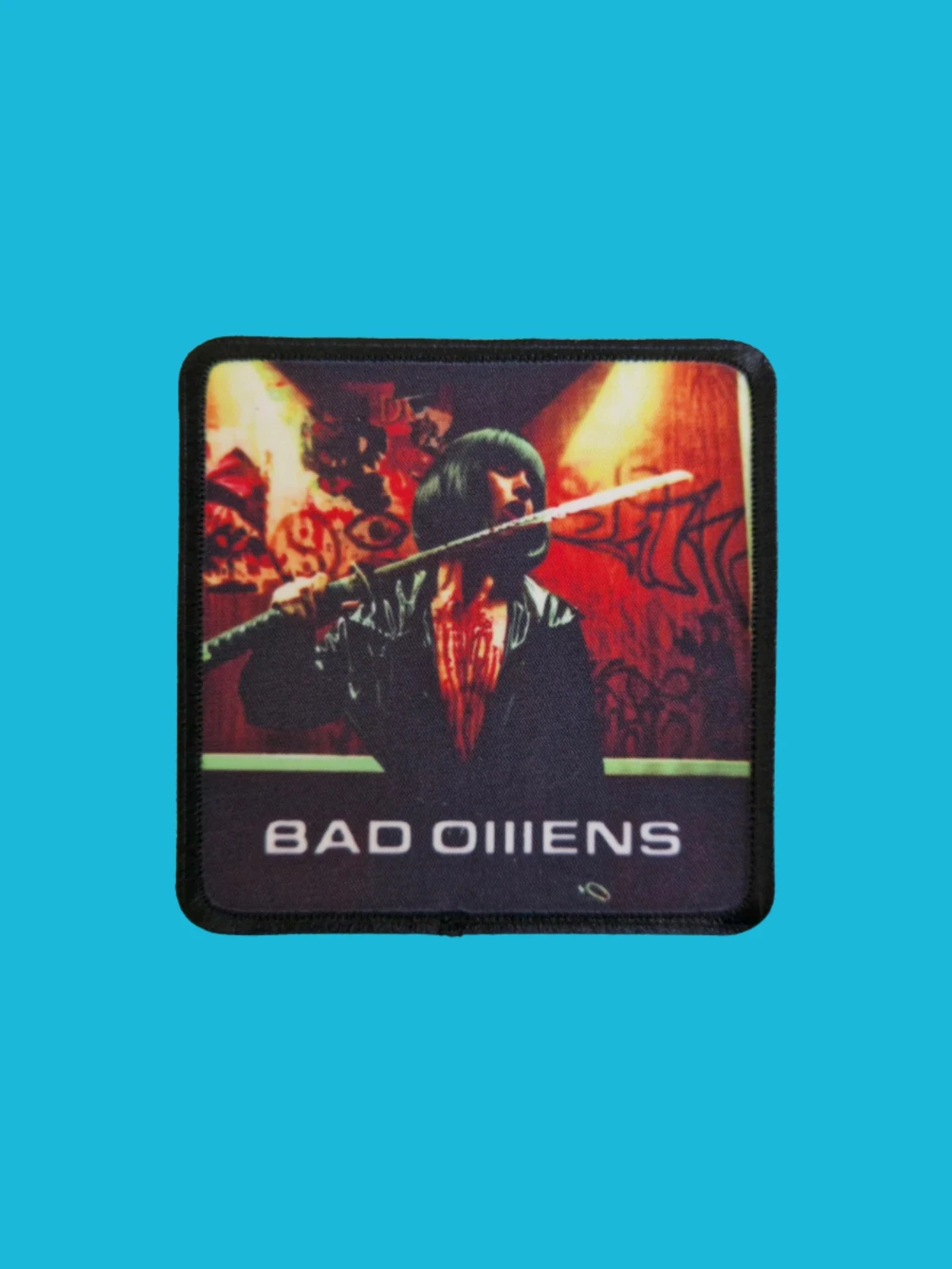 Patch Bad Omens - Concrete Jungle - Imprimé - Carré de 7,5 x 7,5 centimètres